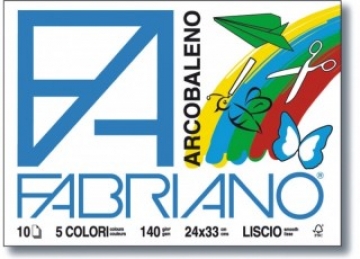Album Disegno 24x33 Fabriano Arcobaleno